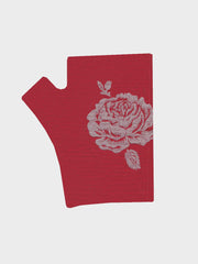 Vintage Rose Merino Wool Hobo Gloves